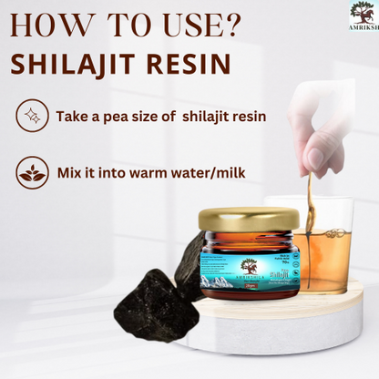 AMRIKSHILA SHILAJIT RESIN (WITH ASHWAGHANDA)