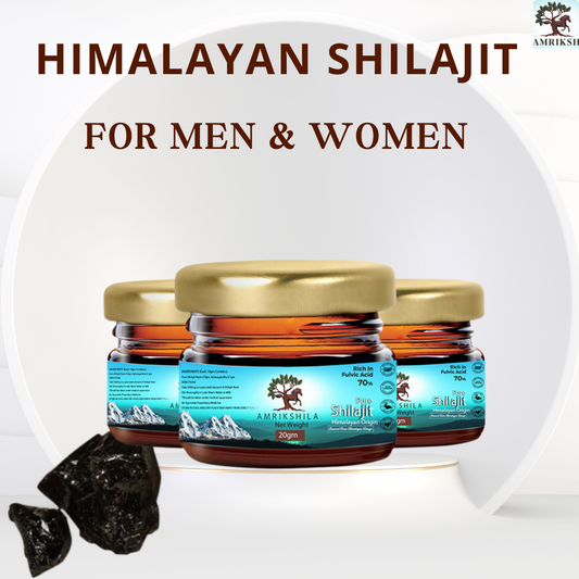 AMRIKSHILA SHILAJIT RESIN (WITH ASHWAGHANDA)